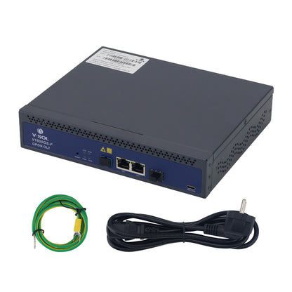 V1600GS-F (VSOL-V1600GS-F) 1-Port GPON OLT Boasts 1 GPON 2 RJ45 1 SFP/SFP+ and Cooling Fan