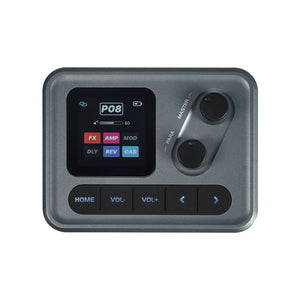 M-WAVE Pocket AMP Mini Electric Guitar Comprehensive Effects Pedal Classic Amplifier Simulation with 1.54-inch Screen
