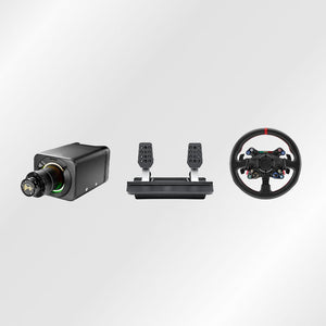 Simagic Alpha Evo Sport 9Nm Direct Drive Wheel Base + 13" Neo X-330R Racing Wheel + P-500 Sim Pedals