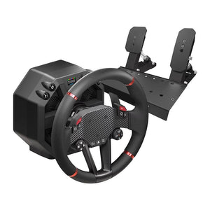 Original 11.8"/30cm T598P Direct Drive Wheel for PS5/PS4/PC + Wheel Base + Raceline Pedals LTE