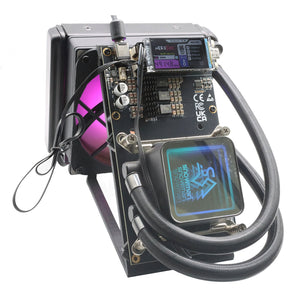 Bitaxe 4.8TH/s 60W 4xBM1370 Asic Chip Mute BTC BCH Bitcoin Miner Lottery Machine for NerdQaxe++ Hydro