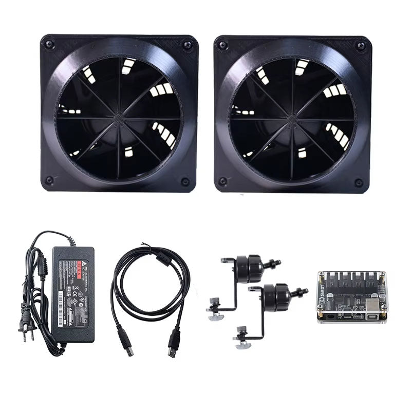 SIMDT Professional 8m/s Low Noise Wind Speed Kit for Logitech/Thrustmaster Racing Simulators