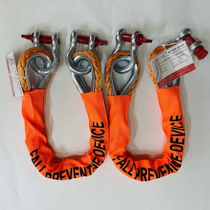 2PCS Lifeboat Fall Preventive Device UHMWPE 24mmx1m Liferaft FPD Sling with CCS/BV Certificates