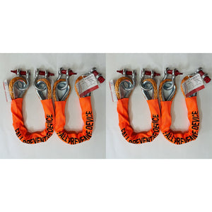 4PCS Lifeboat Fall Preventive Device UHMWPE 24mmx1m Liferaft FPD Sling with CCS/BV Certificates