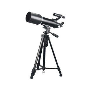Black 40070 Astronomical Telescope 70mm Aperture 16X-40X Magnification Finderscope with 1.5X/3X Barlow Lens