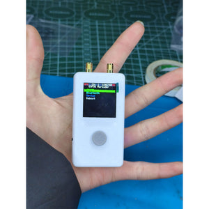 White 3D-Printed Mini ESP32 Marauder Development Board Positioning Module with 1.44-inch Screen