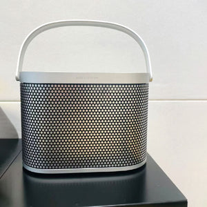 B&amp;O Beosound A5 Bluetooth Speaker Outdoor Subwoofer (Spaced Aluminum) with Qi Wireless Charging