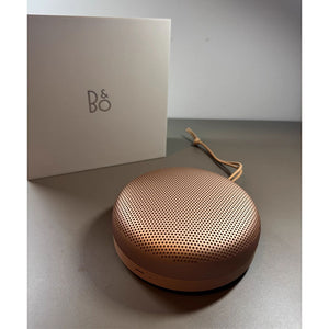B&amp;O Beosound A1 3rd Gen Compact Speaker Waterproof Speaker Portable Bluetooth Speaker (Honey Gold)