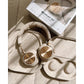 B&amp;O Beoplay HX Over-Ear Headphones ANC Bluetooth Headphones (Natural Wood Color) for Outdoor Use
