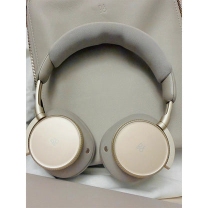 B&amp;O Beoplay H100 Bluetooth Headphones Over-Ear Headphones (Hourglass Sand) for High-Resolution Audio