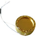 Single-sided CK12 34MM Microphone Diaphragm DC48V Wide Frequency Response Gold-plated Microphone Capsule