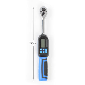 High Precision 3-60Nm Torque Wrench Digital Display Adjustable Maintenance Tool with 3/8mm Ratchet