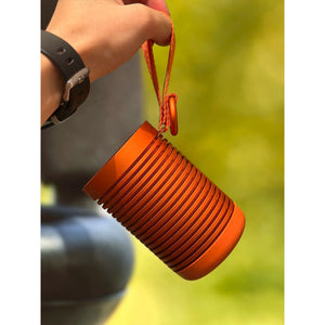 Bang &amp; Olufsen Beosound Explore Waterproof Speaker Bluetooth Speaker (Flame Orange) for Outdoor Use