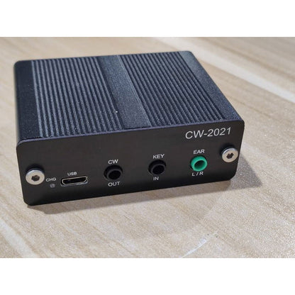CW2600 CW Keyer Automatic/Manual Key Trainer CW Interface Box Support UV Handheld Walkie Talkie Monitoring