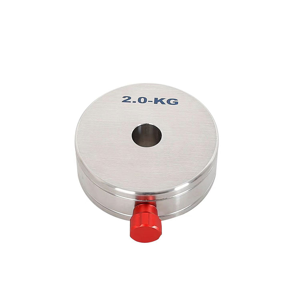 TeSeek 2KG High Quality 304 Stainless Steel Counterweight Equatorial Balance Weight for 20mm Counterweight Rod