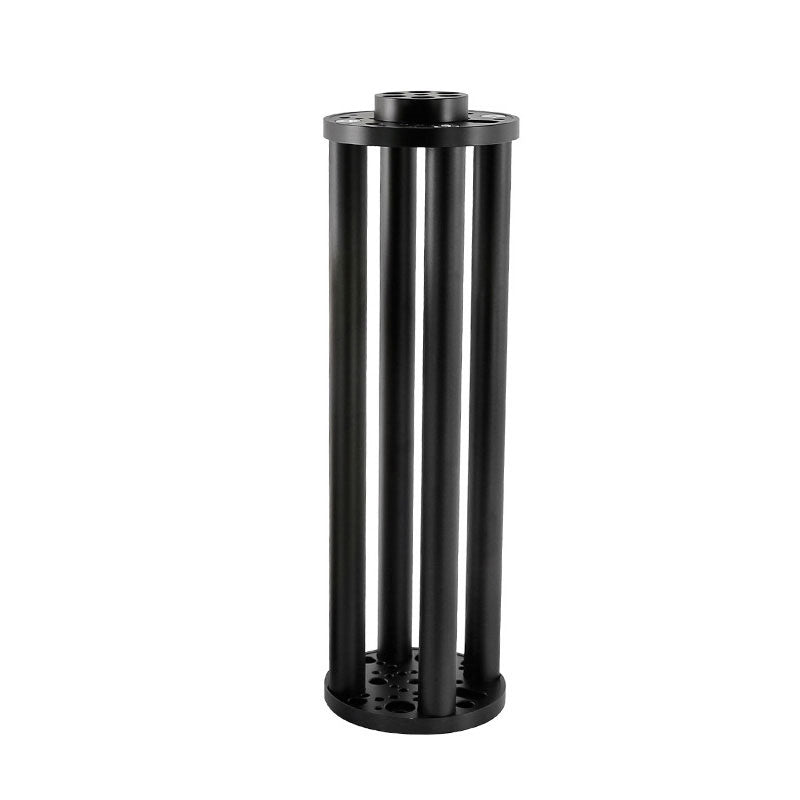TeSeek Black 400mm Equatorial Mount Extension Support Height Increasing Joint for SkyWatcher/ZWO/iOptron Tripods