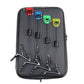 Set of 4pcs European Carp Swingers Bobbins Fishing Bite Alarm Swingers with Zippered Protective Case