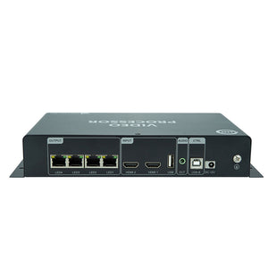 HD-KV410 Mini 2.6Million Pixel LED Video Processor Grayscale LEC Control Card Support Four Ethernet Outputs
