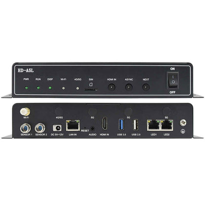 HD-A5L 1.3 Million Pixels Multimedia Player Full Color LED Display Synchronous and Asynchronous Playback Box