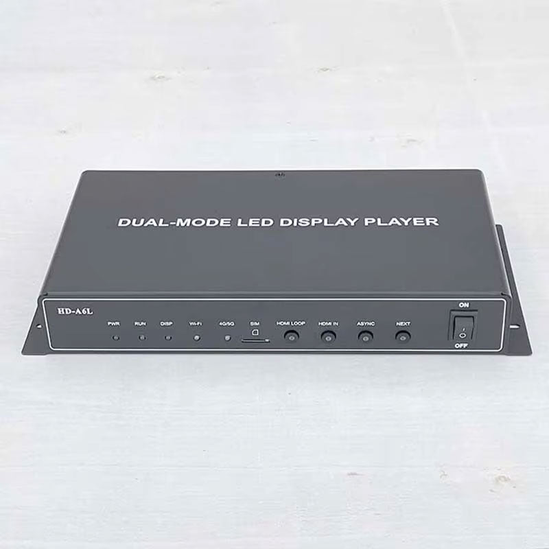 Huidu HD-A6L 2.6 Million Pixels Multimedia Player Full Color LED Display Synchronous and Asynchronous Playback Box
