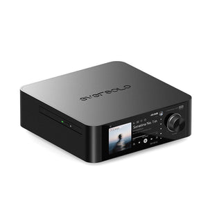 Eversolo Play CD Version Streaming Power Amplifier Built-in CD-ROM AK4493SEQ DAC with 5.5-inch LCD Touch Screen