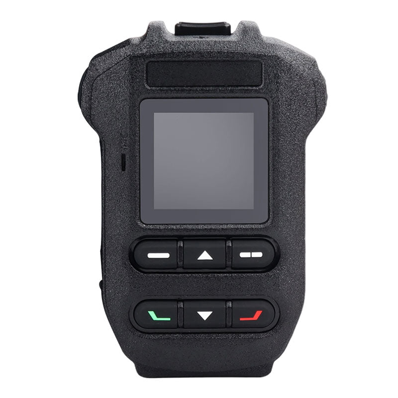 HamGeek Black BHM-88 Wireless Bluetooth Handheld Microphone with Display for VR-N7600/N7500/N76/N75/N65 Walkie Talkies