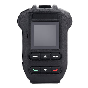 Black BHM-88 Wireless Bluetooth Handheld Microphone with Display for VR-N7600/N7500/N76/N75/N65 Walkie Talkies