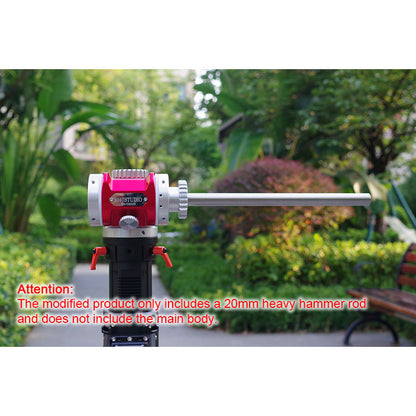 20mm Counterweight Rod for Astronomical Telescope Follow-up Altazimuth Mount Manual Tracking System