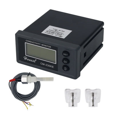 CM-230KE 0~9999MS/CM Online Conductivity Meter Water Conductivity Meter Monitor 4-20mA Output Alarm