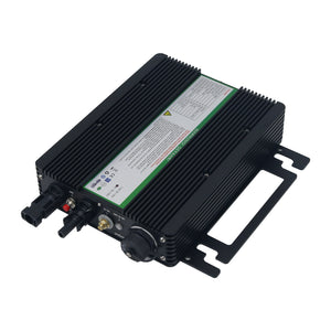 400W Intelligent Solar Grid Micro Inverter Ultra-thin Version 22V-48V MPPT Aluminum Alloy Wide Voltage Inverter