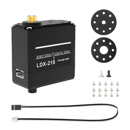 Hiwonder LDX-218 Servo 17KG 180° Digital Servo with Stainless Steel Gears for Robots &amp; Robotic Arms