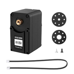 Hiwonder HX-35H 35kg·cm HV Bus Servo Dual-Shaft Serial Bus Servo w/ Feedback for Robots &amp; Robot Arms