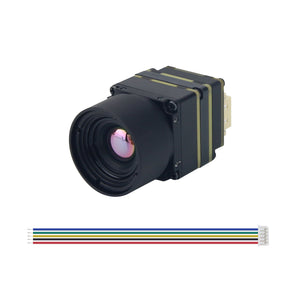 JS 384X288 4MM Lens Thermal Imager for FPV Drones with CVBS Interface Longwave IR 12um Micro Camera Module