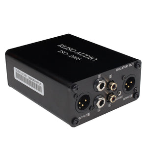 RLISO ISO-200S Multifunctional Audio Isolator Current Noise Removing XLR/TRS/RCA/AUX 3.5MM Input and Output