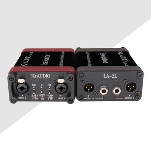 LA-2L Upgraded Audio Signal Isolator Professional Current Noise Cancellation Support Attenuation Switch