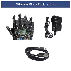 Hiwonder Open-Source Motion Sensing Glove Wearable Robotic Glove for Robots and Robot Arms
