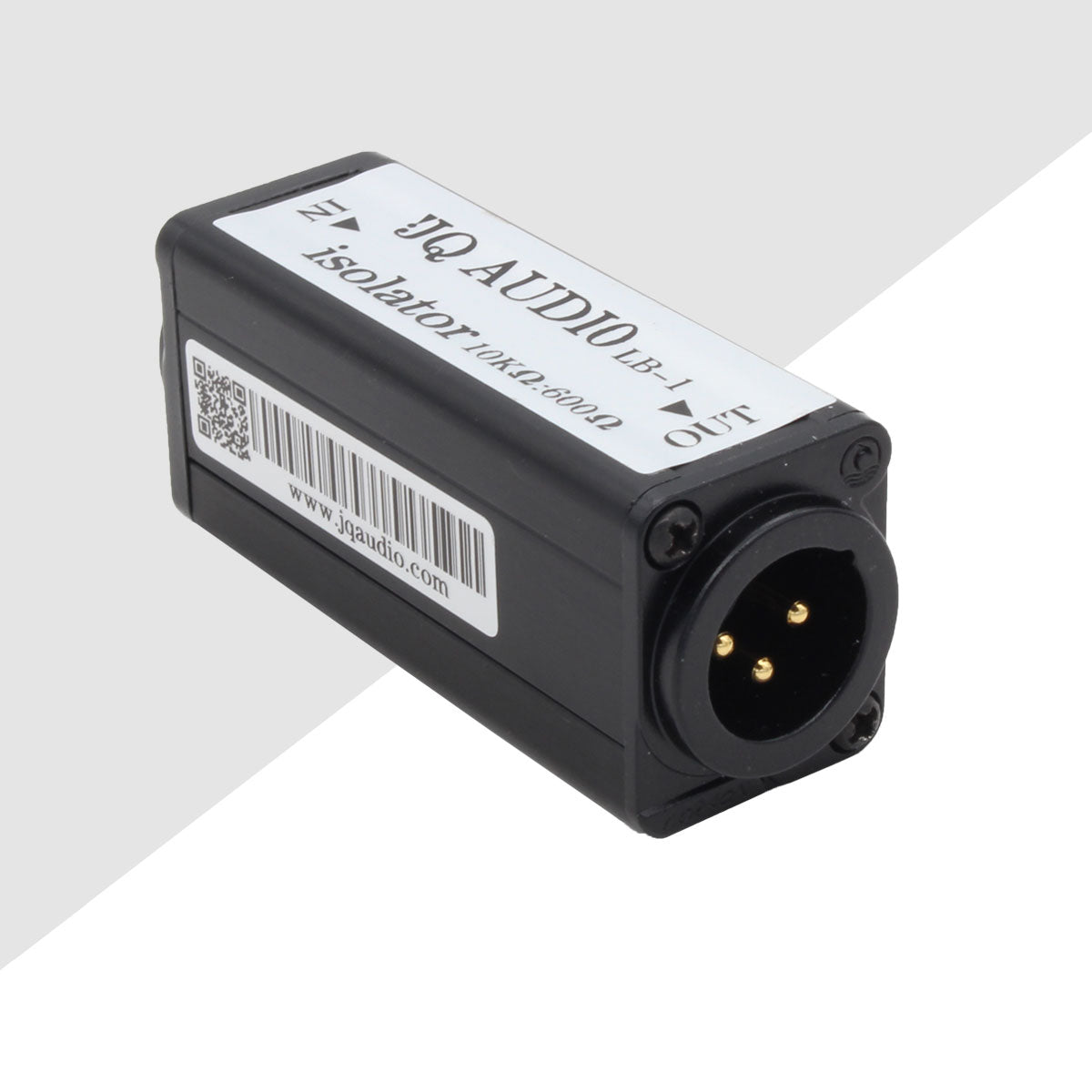 Single LB-1 10K:600 RCA to XLR Audio Isolator Unbalanced to Balanced Converter Audio Noise Cancellation