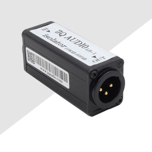 Single LB-1 10K:600 RCA to XLR Audio Isolator Unbalanced to Balanced Converter Audio Noise Cancellation