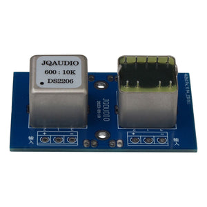 2PCS 600:10K Professional Permalloy Audio Transformer Audio Isolator Amplifier Transformer with PCB Board