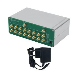 FDIS-8-8 10M 1PPS(5Vpp) 8+8 Channels Clock Distributor CDA2990 Pulse Splitter Frequency Distribution Amplifier (SMA Port)
