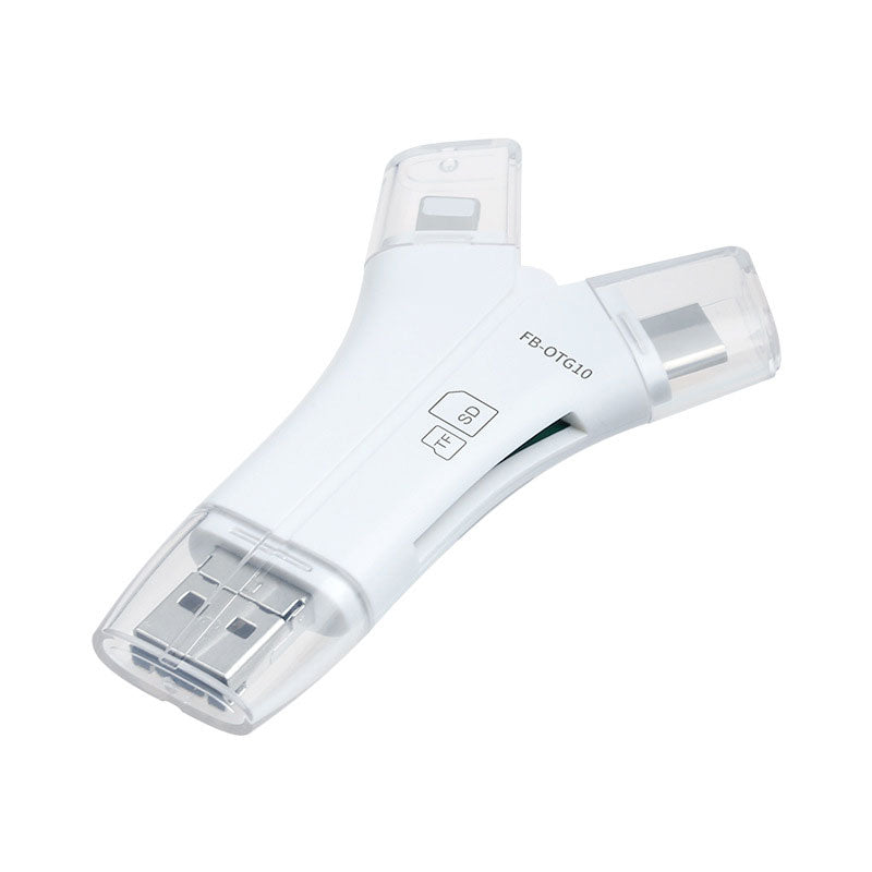 FB-OTG10 Multifunctional TF/SD Card Reader Bidirectional Transmission for DSLR Camera Memory Cards