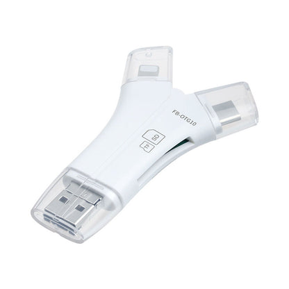 FB-OTG10 Multifunctional TF/SD Card Reader Bidirectional Transmission for DSLR Camera Memory Cards