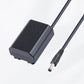 FZ100 Dummy Battery Adapter AC Power Supply Kit for SONY A7M3/A7C/FX3/A7M5/A7M4 Cameras Live-streaming and Video Recording