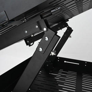 60X100cm Modular Quick-installation Mobile Workbench Lift Folding Cart for Filming Crew Photographic Equipment
