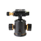 LS-088 Professional 360-degree Panorama DSLR Digital Camera Omnidirectional Ball Gimbal for Tripods
