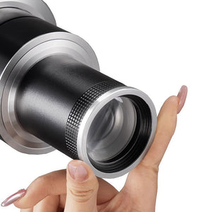 MM08 Lightweight Professional Optical Projection Condenser Focusing Control Conical Cylinder with 35PCS Picture Inserts