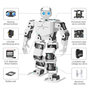 Hiwonder Tonybot 17DOF Humanoid Robot (Standard Version without Vision Module) for Programming