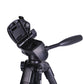 GT-668 Portable DSLR Camera Tripod 460mm-1535mm Adjustable Cellphone Live Streaming Tripod (without Self-timer)