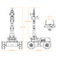 Hiwonder ArmPi Pro AI Vision Robot with Raspberry Pi 5 (4GB), Mecanum Wheel Chassis and 5DOF Robot Arm