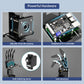 Hiwonder uHandPi AI Vision Robotic Hand Programmable Robot Left Hand with Raspberry Pi 5 (4GB)